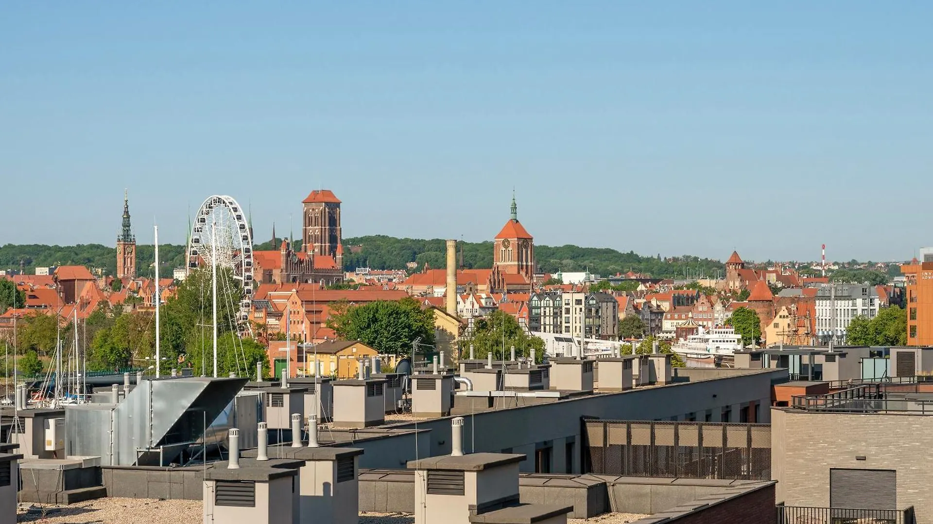 Апартаменты Romantyczny Apartament Nad Motlawa W Gdansku Польша